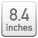 8.4英寸